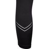 Avento - Runningbroek - Zwart/Zilver - Reflective Stripe
