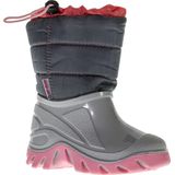 Winter-Grip - Welly Walker - Snowboot - Antraciet Grijs Roze - Polyester