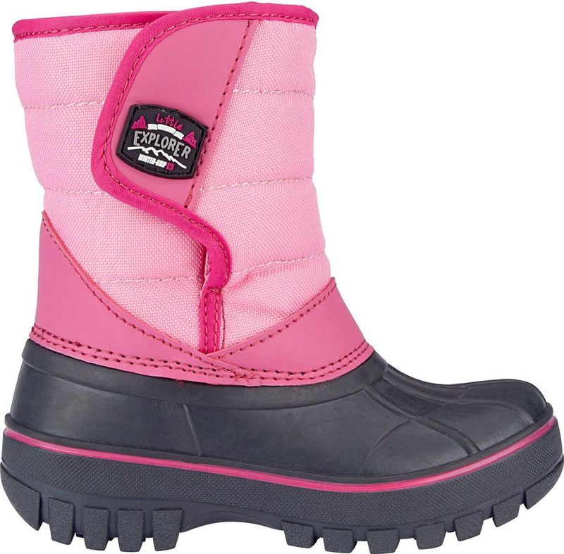 Winter-Grip - Mountain Kid - Snowboots - Antraciet/Roze/Fuchsia - Rubber