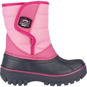 Winter-Grip - Mountain Kid - Snowboots - Antraciet/Roze/Fuchsia - Rubber Zool