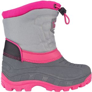 Winter-grip Snowboots Jr - Northern Flicka - Antraciet Grijs Roze
