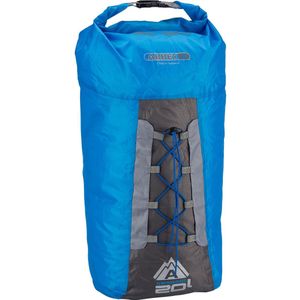 Abbey Compacte Rugzak All Weather - Bag in a Sac 20L - Blauw/Antraciet/Grijs