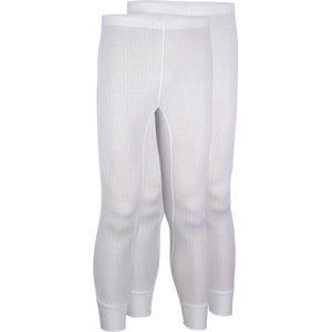 Avento Thermobroek Junior - 2-Pack - Wit