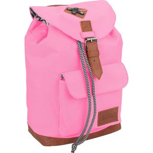 Abbey Rugzak - Daily Satchel - Roze/Grijs