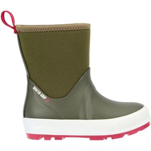 Snowboot Winter-Grip Junior Neo Welly Legergroen Rood-Schoenmaat 29