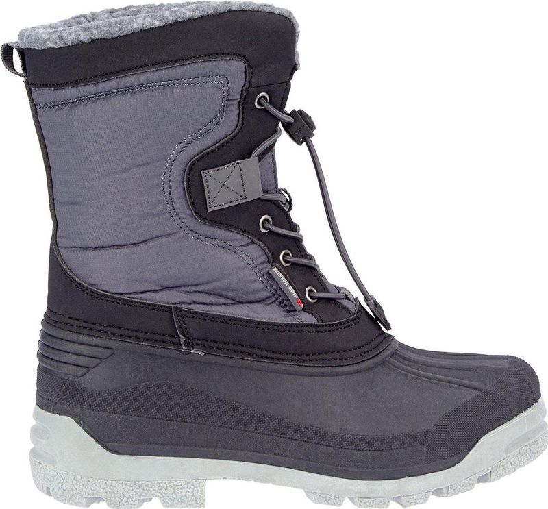 Winter-grip Snowboots Sr - Canadian Explorer II - Zwart Grijs Rood