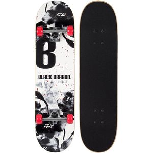 Black Dragon Skateboard - Street Natives - Blank/Zwart/Rood