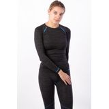Avento - Thermoshirt Superior - Dames - Zwart - Elastische Stof