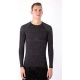 Avento Thermoshirt Superior - Mannen - Zwart Donkerblauw