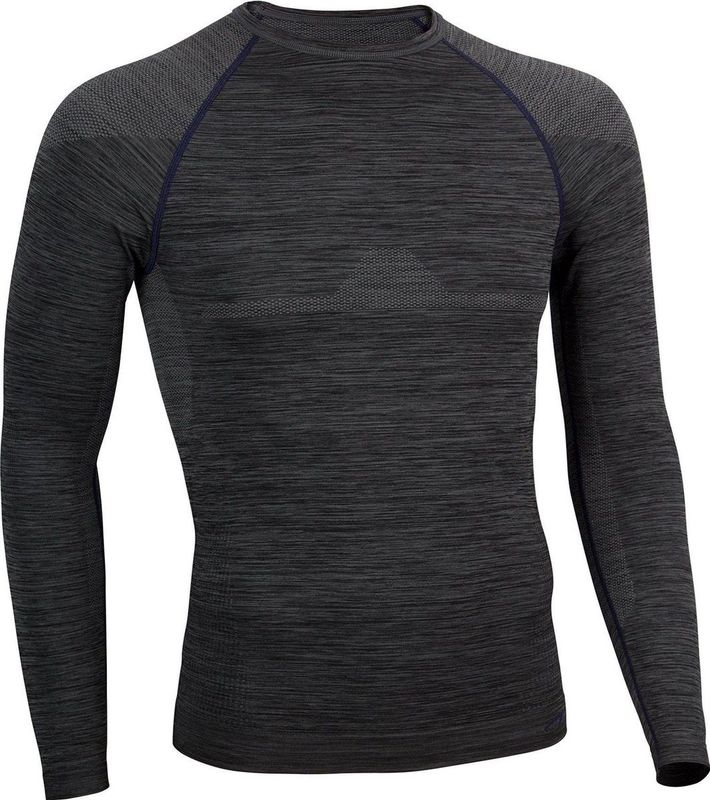 Avento Thermoshirt Superior - Mannen - Zwart Donkerblauw
