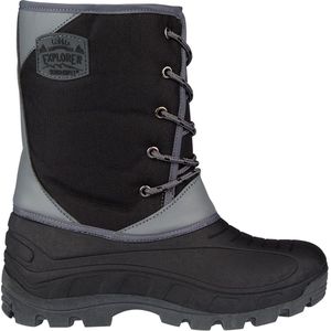 Snowboot Winter-Grip Junior Northern Hiker Zwart Grijs-Schoenmaat 33 - 34