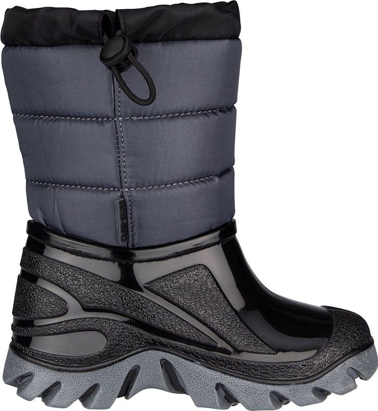 Winter-grip Snowboots Jr - Welly Walker - Zwart Grijs