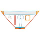 Get & Go Badminton Set - Instant - Blauw/Oranje