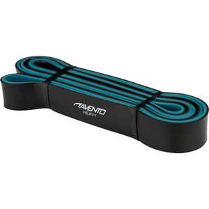 Avento Fitness Powerband Latex - Heavy - Zwart/Blauw