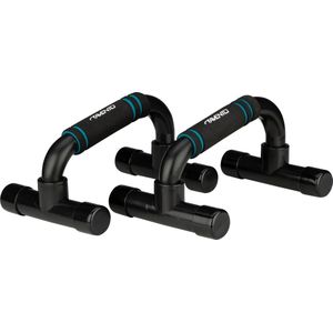 Avento Push-up Grips - Zwart/Blauw