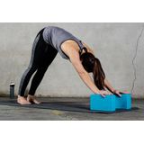 Avento Yoga Blok Set van 2 - Foam - Grijs