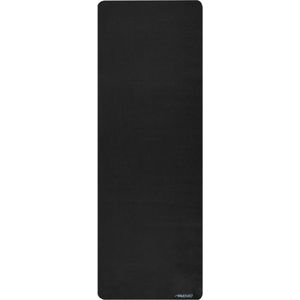 Lichtgewicht yogamat zwart - 173 x 61 x 0,4 cm - Thuis sporten - Pilates/yoga/fitness mat - Sport benodigheden