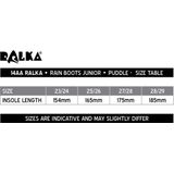 Ralka - Junior Puddle - Regenlaars - Roze - PVC - Voering van Textiel