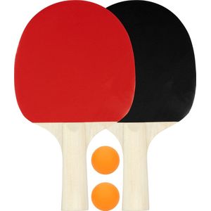 Avento Tafeltennisset - Team Up - Zwart/Rood