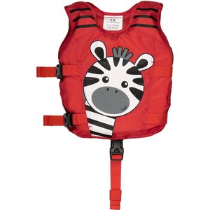 Waimea Zwemvest Dier - 3-6 Jaar - 18-30 kg - Rood/Zwart/Wit/Grijs