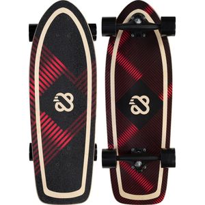 Nijdam Cruiser Longboard Kick Tail 32"" - Wicker Weaver