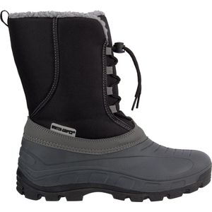 Winter-grip Snowboots -maat 38/39- Frosty II - Teddy Voering - Zwart/Grijs