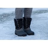 Winter-grip - Frosty II - Snowboots - Zwart/Grijs - Teddy Voering