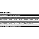 Winter-grip - Frosty II - Snowboots - Zwart/Grijs - Teddy Voering