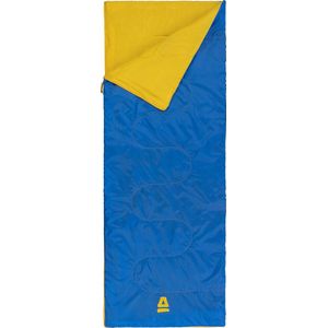 Abbey Camp 21NL-KOG Slaapzak, uniseks, voor volwassenen, kobatl/geel, 200 x 75 cm