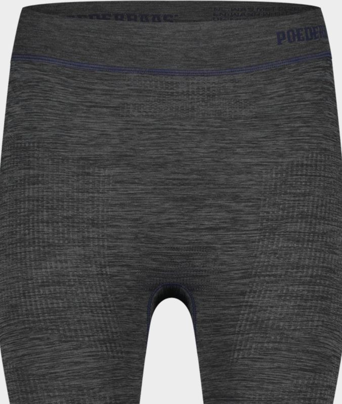 Legging Poederbaas Men Superior Thermal Black Grey