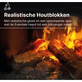 Dimplex Evandale - Elektrische Kachel - Optimyst® - 1000/2000W - Zwart