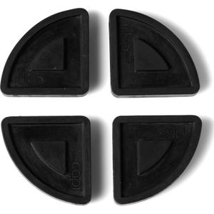 Capi Europe - Bloempot pads outdoor zwart - 5x5 - Zwart - Capi Accessoires