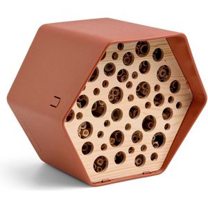 Capi Europe - Bijenhotel Hive - 19x23x20 - Bruin - Capi Biodiversity Hive - ABEB021