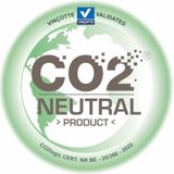 Capi Europe - Bloempot bol Waste Smooth NL - 35x34 - Terrazzo beige - Opening Ø29 - Bloempot voor binnen en buiten - Levenslang garantie - Breukbestendig - 100% Recyclebaar - CO2 Neutraal geproduceerd - KTB932