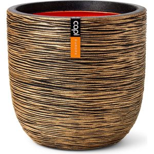 Capi Europe - Rib NL - Bloempot - Goud - 35x34 cm - Opening Ø29