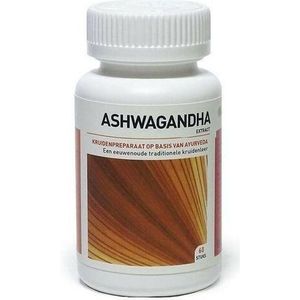 Ayu Health - Ashwagandha - 1600 mg - 90 Tabletten - Natuurlijke Ingrediënten