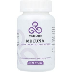 Voedingssupplement - Mucuna Pruriens - 20% Levo-Dopa - 120 Tabletten