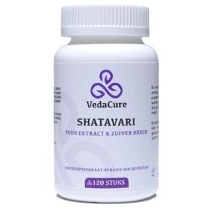VedaCure - Shatavari Tabletten - 120 Stuks - Voedingssupplement
