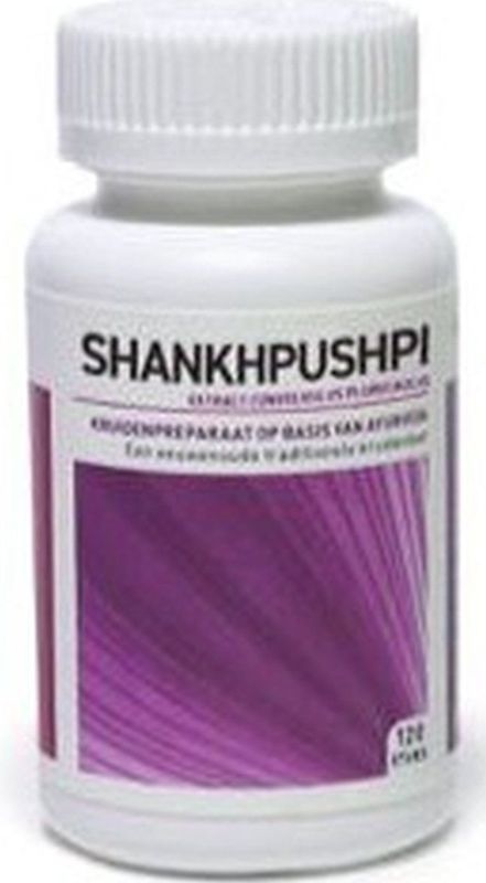 Ayurveda - Shankhpushpi Extract 10:1 - Voedingssupplement - 60 Tabletten