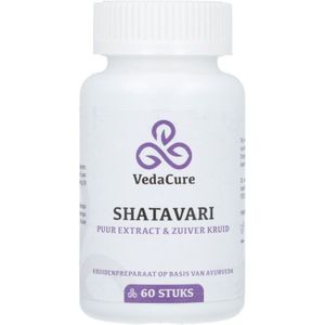 VedaCure - Shatavari Tabletten - 60 Stuks - Voedingssupplement