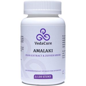 VedaCure - Amalaki Tabletten - 120 Stuks - Voedingssupplement