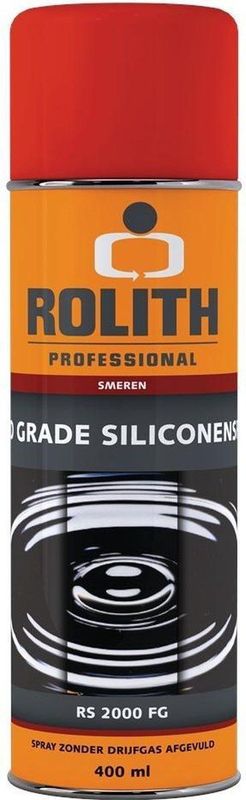 Rolith - Rs2000 Food - Siliconenspray - 400Ml - Universeel Smeermiddel