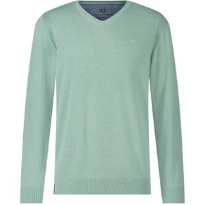 Fellows United Pullover V-neck Iconic Basics Mid green (99.1102 -175)