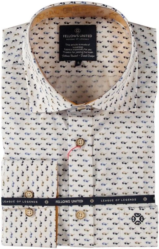 Fellows - United Shirt - Lange Mouw - 51.6519.153