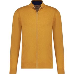 Fellows United - Gebreid vest - Heren - Geel - Katoen - 99.1101