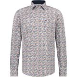 Fellows United - Lange Mouw Overhemd - Heren - Oker - Katoen