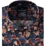 Fellows United - Overhemd - Gebloemd - Herfst Kleuren - 100% Katoen