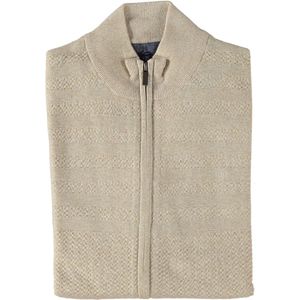 Fellows United - Gebreid Vest - Bruin - Katoen