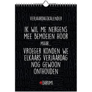 Darum Verjaardagskalender A4