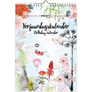 Studio Onszelf A4 verjaardagskalender
